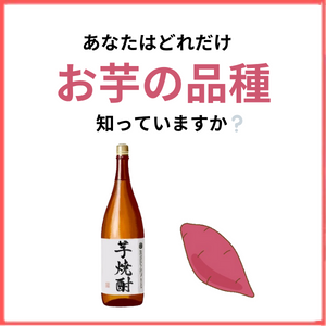 【特集】あなたはどれだけお芋の品種知っていますか❔